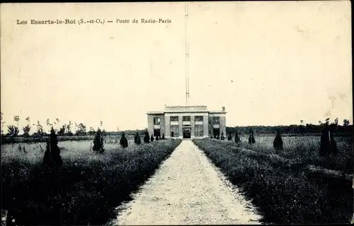 Ak Les Essarts le Roi Yvelines, Poste de Radio-Paris