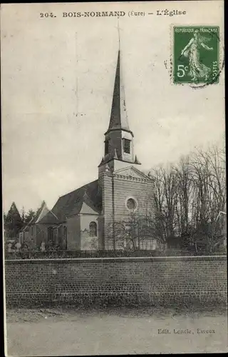 Ak Bois Normand Eure, L´Église