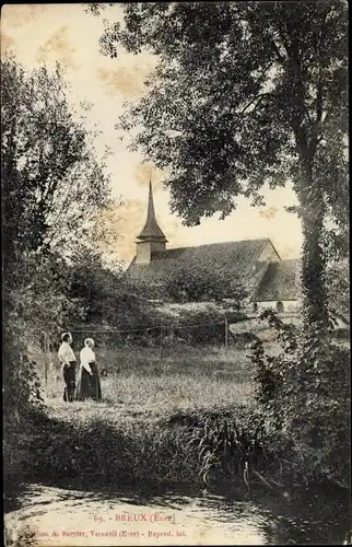 Ak Breux Eure, L´Église