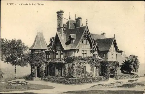 Ak Reux Calvados, Le Manoir du Bois Tillard