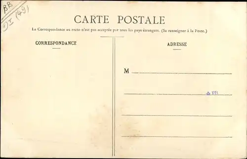 Ak Segré Maine et Loire, Chateau de la Loire, par Segre