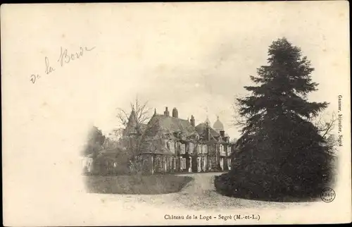 Ak Segré Maine et Loire, Chateau de la Loge