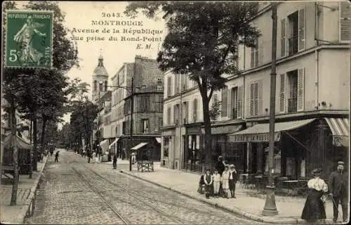 Ak Montrouge Hauts de Seine, Avenue de la République