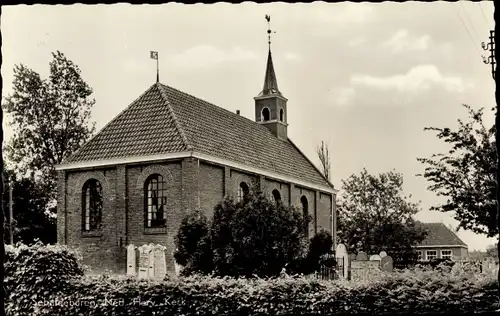 Ak Sebaldeburen Grootegast Groningen, Ned. Herv. Kerk