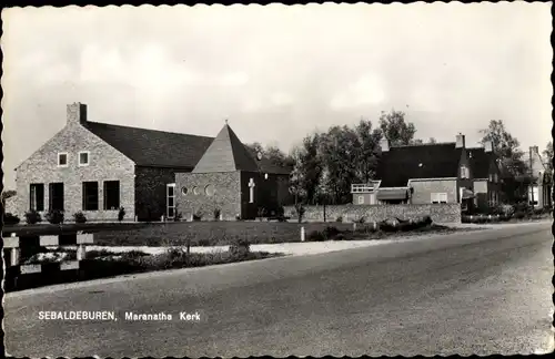 Ak Sebaldeburen Grootegast Groningen, Maranatha Kerk