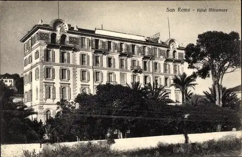 Ak San Remo Ligurien, Hotel Miramare