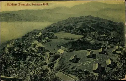 Ak Subathu Indien, Soldier Barracks, Subathu Hill