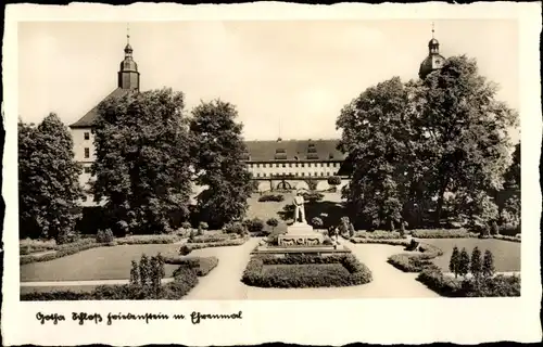 Ak Gotha in Thüringen, Schloss Friedenstein mit Ehrenmal