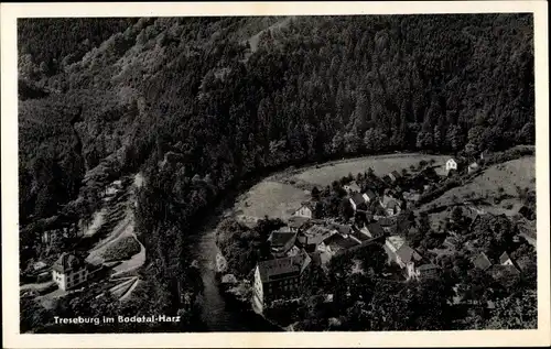 Ak Treseburg Thale im Harz, Panorama