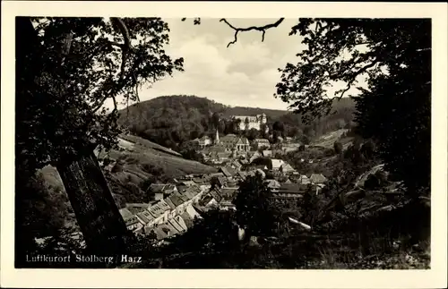 Ak Stolberg Südharz, Panorama