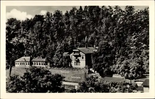 Ak Rentzschmühle Pöhl im Vogtland, Hotel Steinnicht