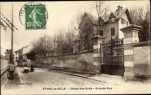 Ak L'Etang la Ville Yvelines, Châlet des Grés, Grande Rue