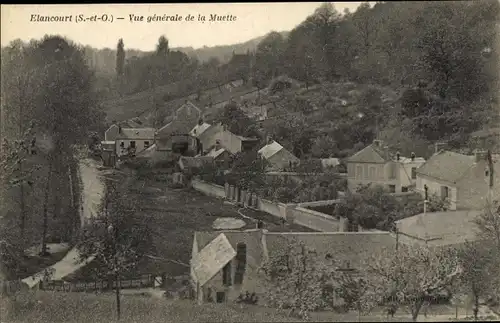 Ak Elancourt Yvelines, Vue Générale de la Muette