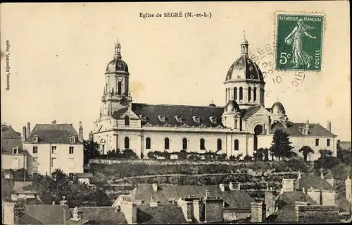 Ak Segré Maine et Loire, L'Eglise