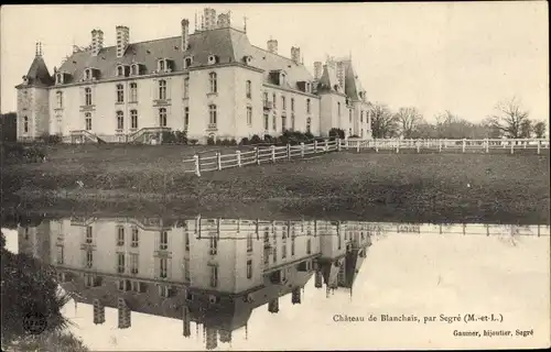 Ak Segré Maine et Loire, Chateau de Blanchais