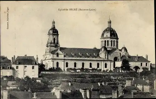 Ak Segré Maine et Loire, L'Eglise