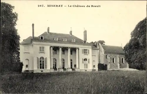 Ak Miseray Eure, Le Château de Breuil