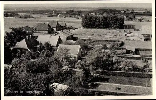 Ak Elspeet Gelderland, Vogelvlucht