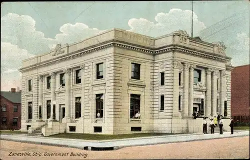 Ak Zanesville Ohio USA, Gouvernment Building