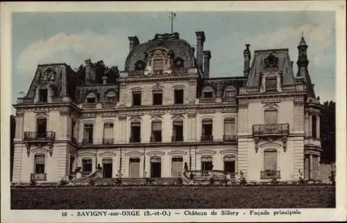 Ak Savigny sur Orge Essonne, Château de Sillery