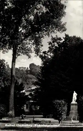 Ak Bad Gleichenberg Steiermark, Wickenburgdenkmal