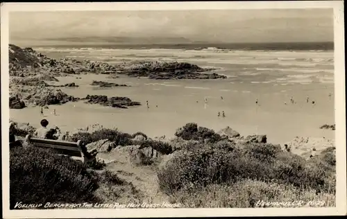 Ak Voëlklip Overberg Südafrika, Beach from the Little Red Hen House