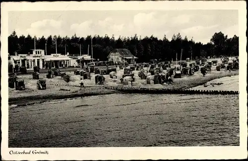 Ak Ostseebad Grömitz in Holstein, Strandpartie