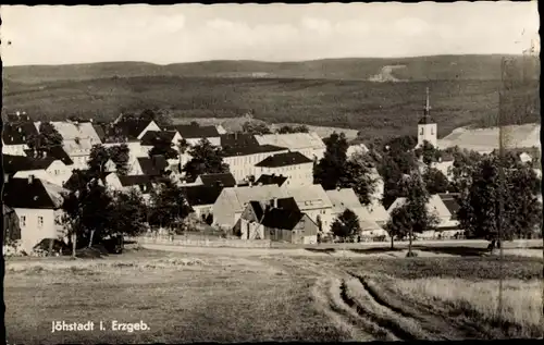 Ak Jöhstadt im Erzgebirge Sachsen, Gesamtansicht