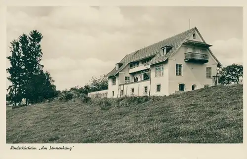 Ak Steinegaden Röthenbach im Allgäu, Kinderkurheim Am Sonnenhang