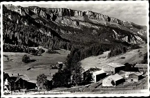 Ak Oberstdorf im Oberallgäu, Rohrmoos mit Gottesackerwänden