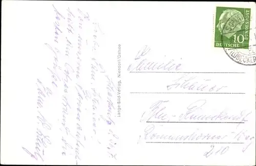 Ak Scharbeutz in Ostholstein, Strandpartie