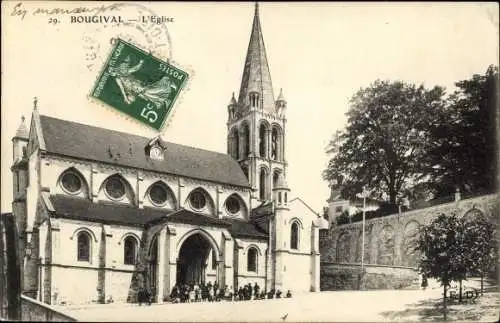 Ak Bougival Yvelines, Église