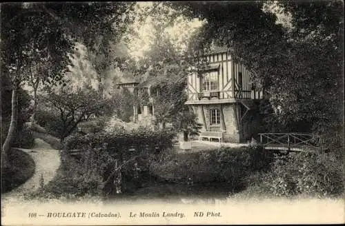 Ak Houlgate Calvados, Le Moulin Landry
