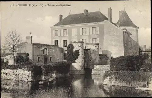 Ak Chemillé Maine et Loire, Chateau des Sorinieres