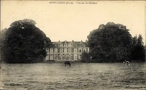 Ak Mouflaines Eure, Le Château