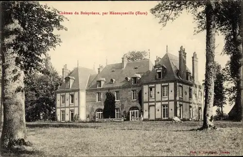 Ak Ménesqueville Eure, Le Château de Boispréaux