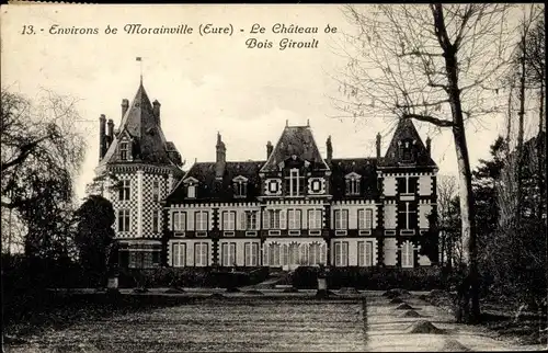 Ak Morainville Eure, Le Château de Bois Giroult