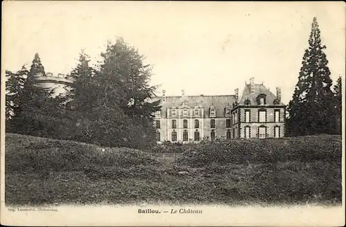 Ak Baillou Loir et Cher, Le Chateau