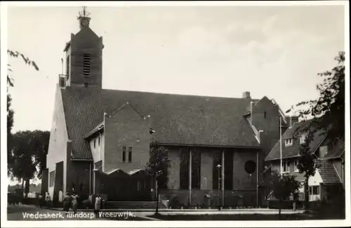 Ak Reeuwijk Südholland, Vredeskerk