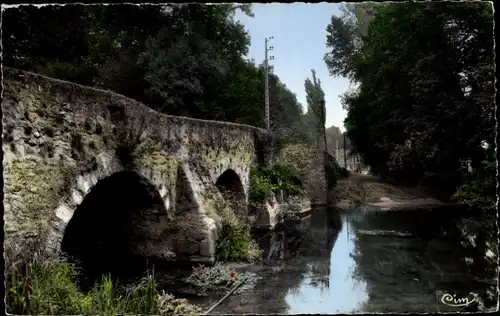 Ak Boussy Saint Antoine Essonne, Le Vieux Pont