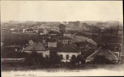 Ak Brétigny-sur-Orge Essonne, Teilansicht