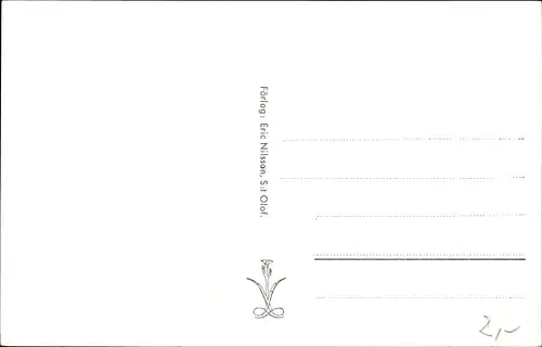 Ak Saint Olof Simrishamn Skåne Schweden, Kircheninneres