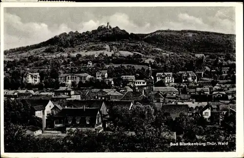 Ak Bad Blankenburg in Thüringen, Gesamtansicht