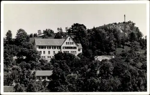 Ak Blaubeuren Baden Württemberg, Kriegerdenkmal, Haus