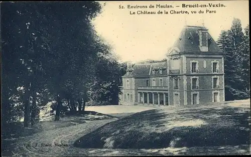 Ak Brueil en Vexin Yvelines, Château de la Chartre