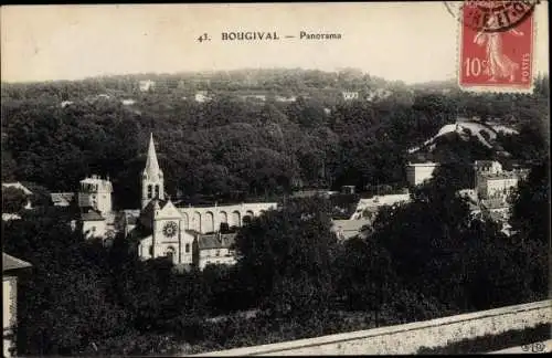 Ak Bougival Yvelines, Panorama