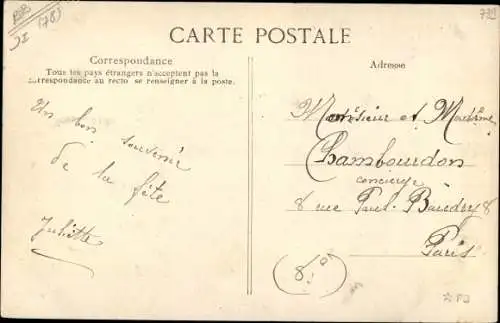 Ak Bougival Yvelines, Panorama