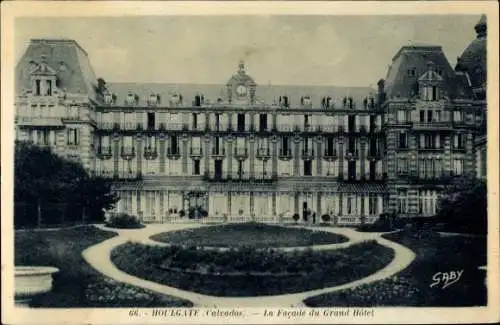 Ak Houlgate Calvados, La Facade du Grand Hôtel