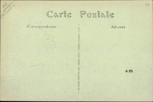 Ak Houlgate Calvados, Route de la Corniche et le Sémaphore