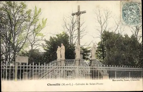 Ak Chemillé Maine et Loire, Calvaire de Saint Pierre